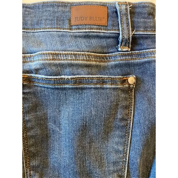Judy Blue Abbey Relaxed Fit Sz 13/31 (14) Stretch Vintage Wash - Picture 8 of 10